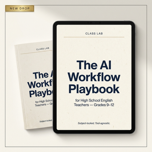 The AI Workflow Playbook — paperback and iPad edition